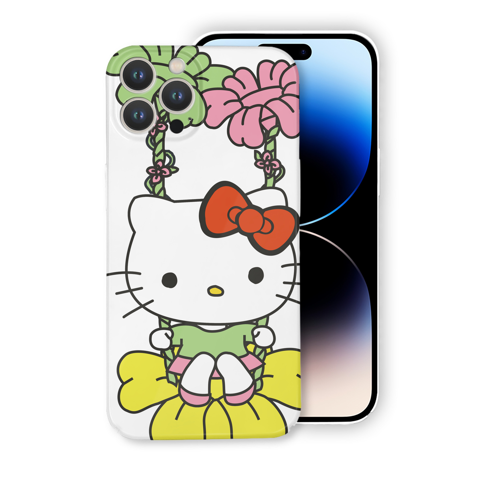 （画像用） Hello Kitty ハローキティ 【iPhone 14シリーズ対応】ハードケース